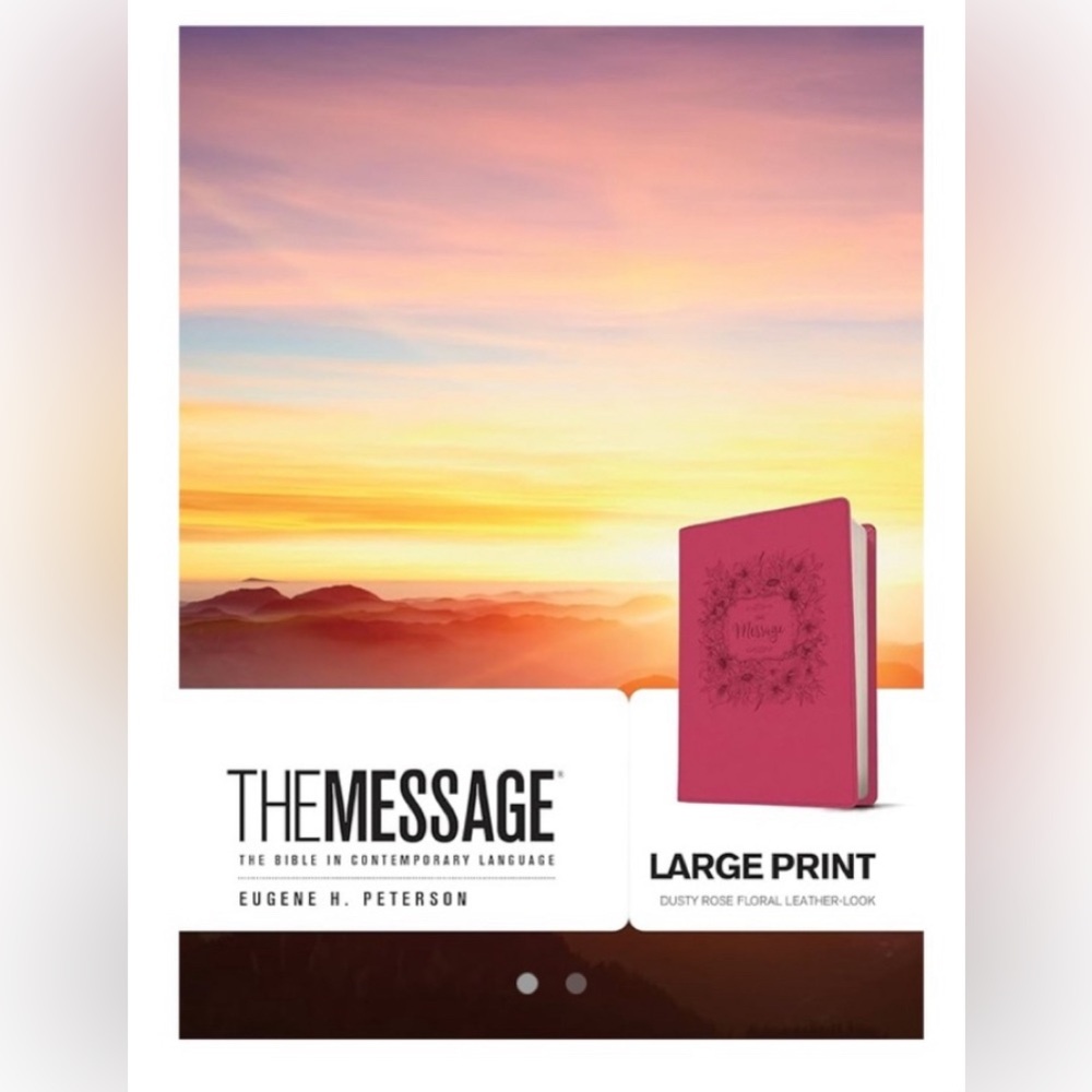 Beautiful Large Print Bible New in Box